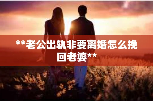 **老公出轨非要离婚怎么挽回老婆**