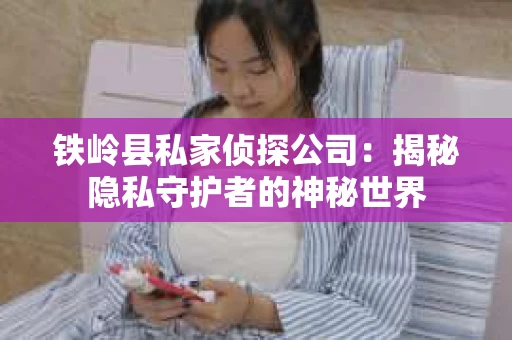 铁岭县私家侦探公司：揭秘隐私守护者的神秘世界