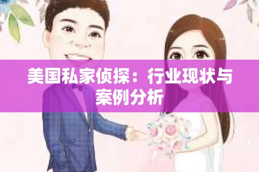 美国私家侦探：行业现状与案例分析